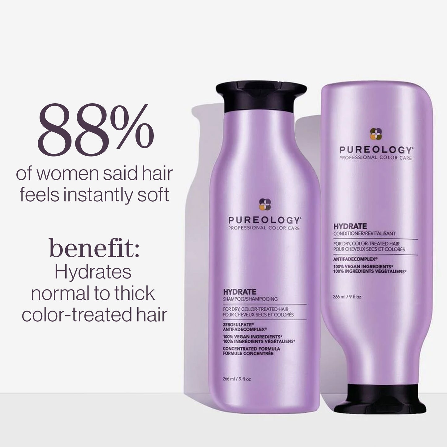 Pureology Hydrate Conditioner for Dry, Color-Treated Hair